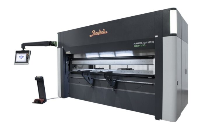 Baykal APES SERVO 31100 Abkantpresse mit O-Rahmen und 100 Tonnen Biegekraft